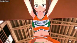 Hentai POV Feet Ochako Uraraka Cheerleader Boku No Hero Academia