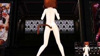 【MMD】Tail Dance (From behind)【R-18】