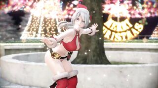【MMD R-18 SEX DANCE】HAKU HOT CHRISTMAS PERFECT TASTY ASS MARINE DREAM [BY] Orion DobleDosis