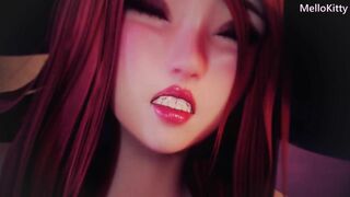 Best 3D Hentai - Busty Sorceress Cosplayer Girl's Unforgettable Monster Cock Huge Creampie Experience