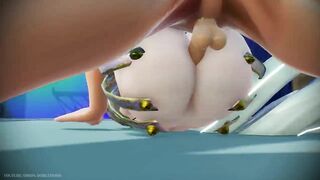 【MMD R-18 SEX DANCE】HAKU KNIGHT TASTY HOT ASS FUCKED HARD ANAL SEX SWEET PUSSY [BY] Orion DobleDosis