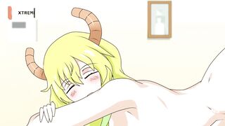 [Futanari] Locua receives Kobayashi-san's big cock - Kobayashi-san chi no maid dragon (hentai)