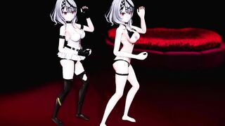 0458 -【R-18 MMD】Hololive - two chloe always better than one chloe