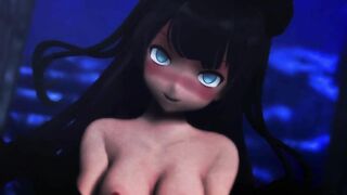 【MMD】Cake with a light pilgrimage demon【R-18】