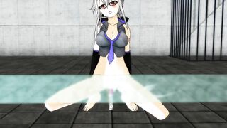 【SEX-TOY-MMD】Haku-san & Frosted Glass-Great Victory v2【R-18】