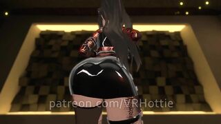 No Panties Upskirt Punk Latex Girl Grinds On Your Face POV Lap Dance VRChat