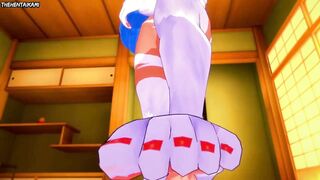 Hentai POV Feet Felicia Darkstalkers Catgirl