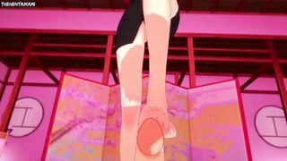 Hentai POV Feet Misato Katsuragi Neon Genesis Evangelion
