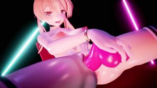 【MMD R-18 SEX DANCE】Tasty intense masturbation delicious sweet thirsty ass [CREDIT BY] Ngon_MMD