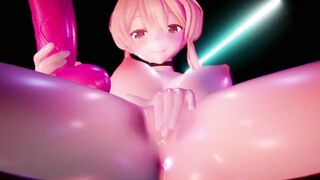 【MMD R-18 SEX DANCE】Tasty intense masturbation delicious sweet thirsty ass [CREDIT BY] Ngon_MMD