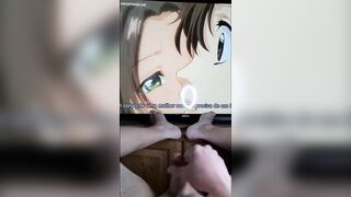EP 16 - Slave Cums 2 Times In Only 3 Minutes Watching Hentai