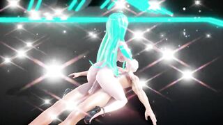 【MMD R-18 SEX DANCE】MELISSA (MIKU) Follow The Leader Hard sex sweet hot ass [CREDIT BY] Shark100
