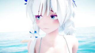 【MMD R-18 SEX DANCE】IIIUSTRIOUS Hard sex on the beach sweet ass thirsty for cock[CREDIT BY] Shark100