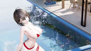 【MMD R-18 SEX DANCE】BALTIMORE Thumbs Up Sex delicious gangbang sweet hard fuck [CREDIT BY] Shark100