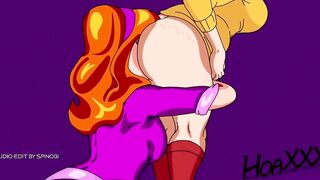 Daphne smells Velma's stinky farts