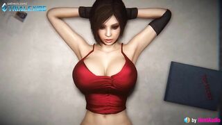Ada Wong Missionary Pussy Sex 3d animation with sound