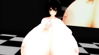 【MMD】Huge breasts Tulip【R-18】