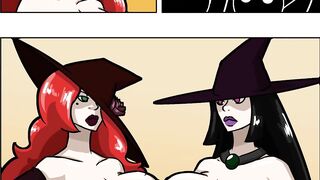 Witches breast expansion - hentai comic