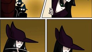 Witches breast expansion - hentai comic