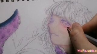 Drawing Hentai - Octopus (MV) Doja Cat ft. SZA - Kiss me more