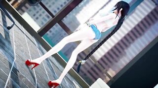 【MMD R-18 SEX DANCE】KANGXI Hard sex in the office casual outfit gimme X gimme [CREDIT BY] Shark100