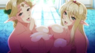 Hentai Two Elf Girls with Big Tits