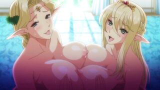Hentai Two Elf Girls with Big Tits