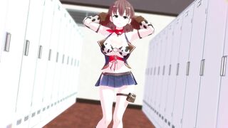 mmd r18 Tawawa MMD Ai chan shows off her cowgirl costume Troll's song Difference 3d hentai nsfw ntr