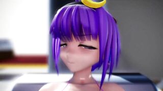 Touhou MMD patchury also likes daddy Paparabu after mmd r18 3d hentai