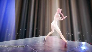 [MMD] Wisin & Yandel - Follow The Leader Seraphine Hot Naked Dance 4K 60FPS