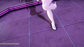 [MMD] PinkCat - Doa Hot Naked Dance Katsumi Marie Rose Nyotengu Honoka Ayane 4K 60FPS