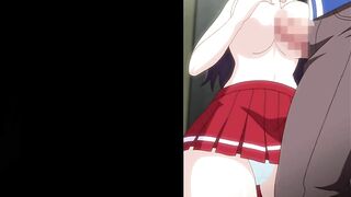 【エロアニメ紹介59】コンビニ○女Z 第一話 あなた、地下アイドルですよね。社長に万引きがバレていいんですか？ めがね爆乳JKが店長に中出しされる！([Hentai anime レビュー)