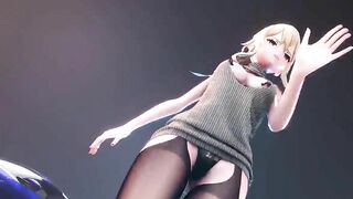 【MMD R-18 SEX DANCE】delicious pleasure intense sweet hot buttocks intense [CREDIT BY] Shinshi_No.52