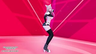 [MMD] Sistar - Alone Ahri Sexy Kpop Dance League of Legends KDA