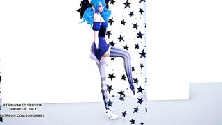 [MMD] BESTie - Excuseme Gwen Sexy Hot Kpop Dance 4K 60FPS