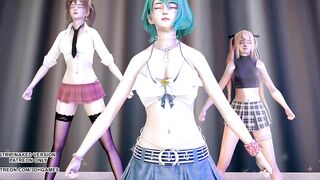 [MMD] Conqueror Sexy Hot Dance DOA Marie Rose Tamaki Misaki 4K 60FPS