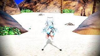Lamy Dance at the beach 3d hentai mmd r18 animation