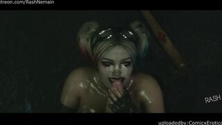 The Hottest Harley Quinn Tit Job Ever! 3D Porn Animations (May 2022)