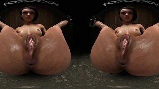 VR - Jill Valentine Pussy Licking BDSM