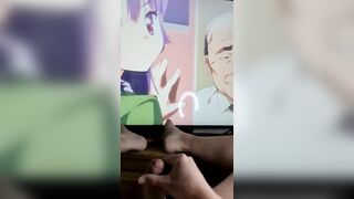 EP 29 - Solo Male Masturbation (Watching Hentai JAP Teen Swallowing Cum And Pissing Panties)