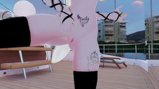[VRChat] [POV] Giving you a nude dance on your yatch