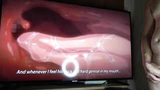EP 34 - Watching Hentai JAPANESE TEEN Swallowing Cum And PISSING PANTIES TRAILER