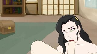 Four Element Trainer (Sex Scenes) Part 57 Asami Blowjob By HentaiSexScenes