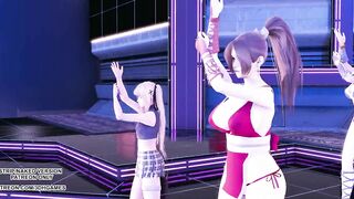 [MMD] Glide Marie Rose Mai Shiranui Tamaki Kasumi DOA Sexy Hot Erotic Dance 4K 60FPS