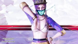 [MMD] Aespa - Savage Akali Hot Kpop Dance League of Legends KDA