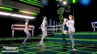 [MMD] KiIIler Lady Mai Shiranui Marie Rose Katsumi Tamaki Doa Sexy Dance