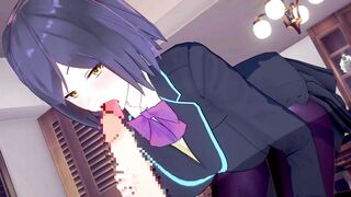 Rin Shizuka just has flirting sex