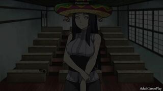 Hinata BoobJob in during a break from studying