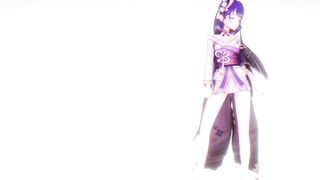 0233 -【R18-MMD】Genshin Impact 原神 Raiden Shogun 雷电将军 - Abracadabra