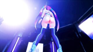 0297 -【R18-MMD】Hatsuke Miku's ass workout with nice camera angel - sexy and i know it